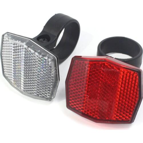 Bicycle Light Bike Front Rear Warning Light Bike Safe Reflector Red / White Bike Safe Light Bike Accessories