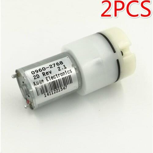 2PCS High Quality Air Pump Mabuchi DC12V-24V 370 Air Pump Oxygen Pump