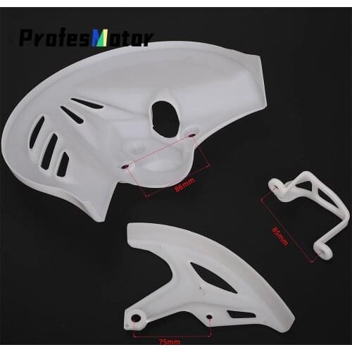 Brake Disc Protective Rear Brake Disc Cover Dirt Street Rear Calipers Cover Bike Plastic Protection ForHONDA CRFT4 T6 CRF250450