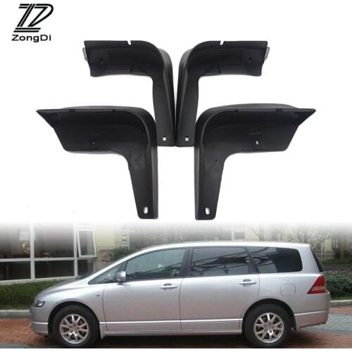 ZD Car Front Rear Mudguards For 2004 2005 2006 2007 2008 Honda Odyssey JDM Car-styling Mudflap Accessories Fender 1Set Mud Flaps