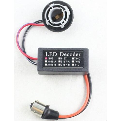 1156 BA15S Warning Decoder canceller No Error Free Flash Load Resistors For turn signal after installing LED bulbs