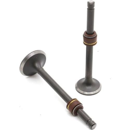 2 Pack Motorcycle engine Valve For Honda XL80S XR80 CRF80 XR100 CRF100 Valve combination of intake and exhaust valve oil seal