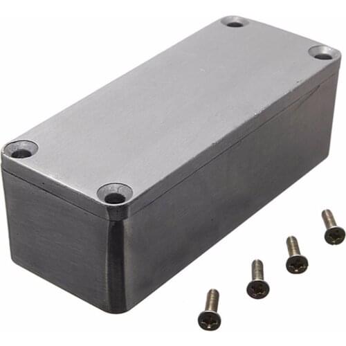 Mini 1590A Aluminium Enclosure Case Electronic Project Instrument Box Silver 92x38x31mm with Corrosion Resistance