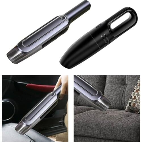 Cordless Car Vacuum Cleaner 6000pa Handheld Vacuum Duster Machine up to 30 minutes, USB Rechargeable, for Car Interior Cleaning