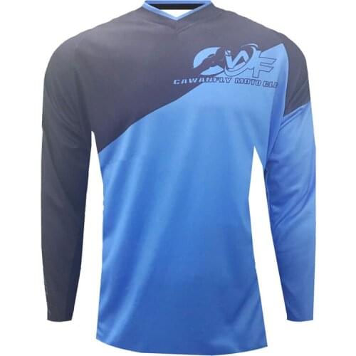 Quick Dry Long Sleeve Downhill MTB Jersey Cycling Motorcycle Wear BMX Mountain Bike DH Clothing Bicycle Motocross T Shirt