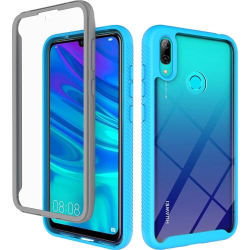 Case for Huawei Y7 2019,Y9 2019 Case,Y6 2019 Case,Heavy Duty Shockproof Bumper Hybrid Back Clear TPU Cover Y8S Y7P Y7 Y9 Prime