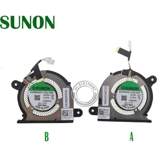 EG50040S1-CI30-S9A EG50040S1-CI40-S9A Cooling Fan for DELL XPS 9300 DP/N 0FRK0V DF/N 0WX28K DC28000ONSL DC28000OOSL