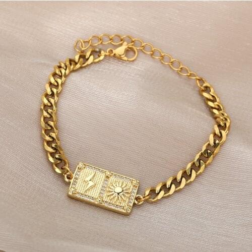 ICFTZWE Bracelets With Charms