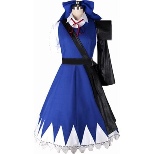 2020 Touhou Project Cirno Dress Cosplay Costume
