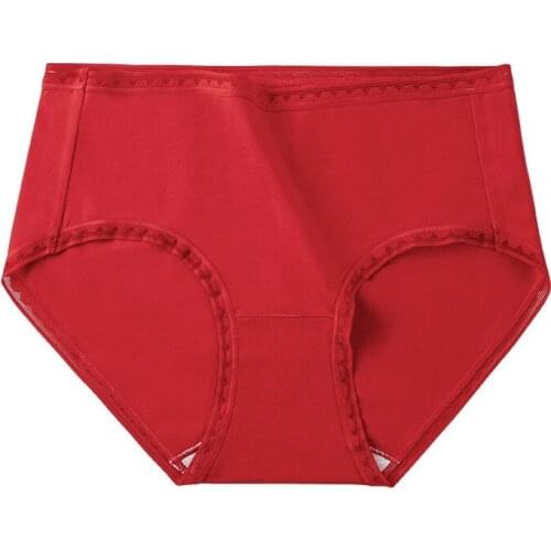 New womens underwear 100% cotton bottom antibacterial pants, high elastic, comfortable and easy to wear womens Cotton Briefs