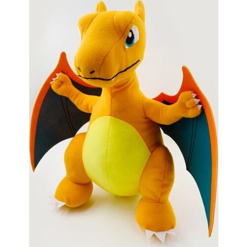30cm Charizard Plush Doll Pokemoned Stuffed Toy Charmander Dragon Pikachued Doll Dinosaur For Kids Gift