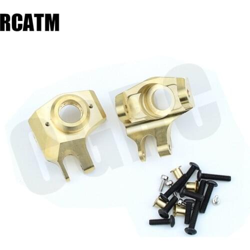 1pair High Quality Brass Turn Steering Cup For 1/10 RC Crawler Car AXIAL SCX10 II 90046