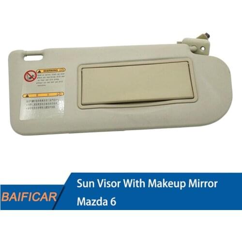 Baificar Brand New Front Visor With Makeup Mirror Sun Visors With Light For Mazda 6 M6