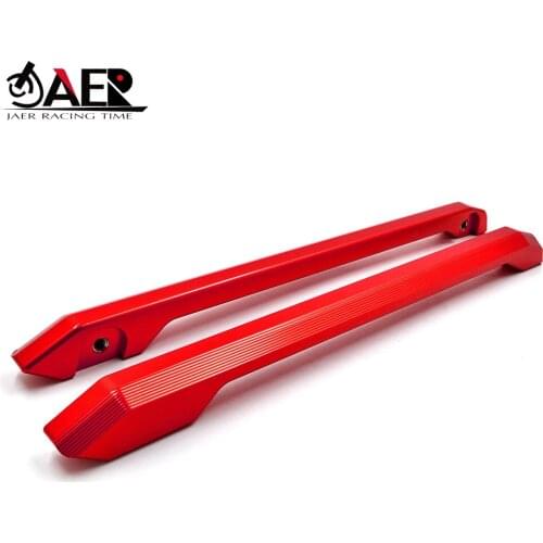JAER CNC Rear Grab Bars Rear Seat Pillion Passenger Grab Rail Handle for Yamaha MT09 FZ09 2013-2016 2014 2015
