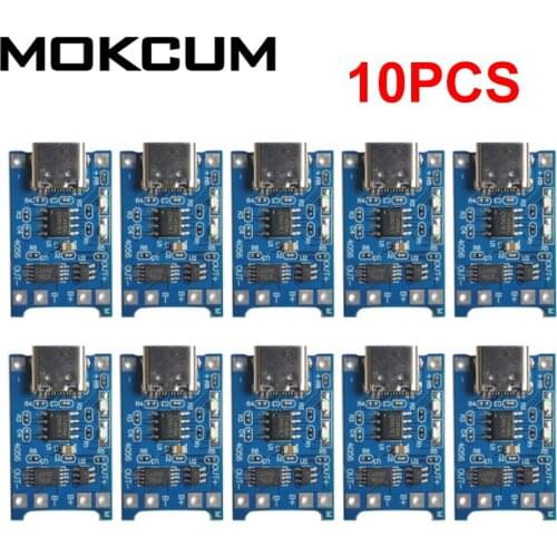 10pcs USB Charging Module Power Module for Lithium Battery Charging Protection Board Lithium Battery Charging Board