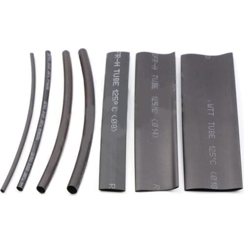 10pcs Heat Shrink Tube 1.5/2.5/4/5/8/14/18MM Wire Cable Insulated Sleeving Tubing Set for RC FPV Racing Spare Accessories DIY
