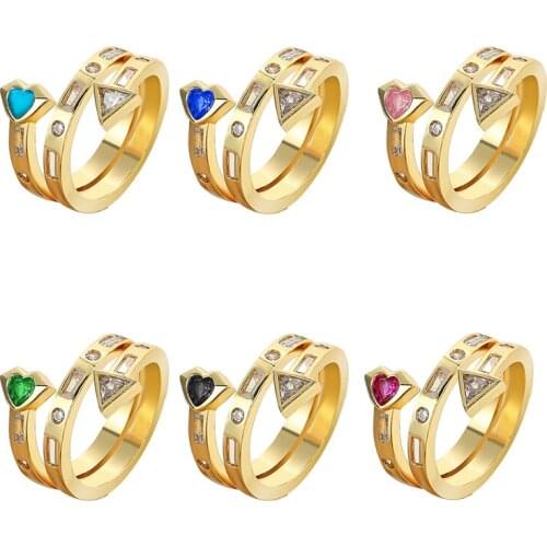 2021 New Arrival Geometric Spiral Arrow Ring For Women Trendy Fashion Jewelry Party Gift