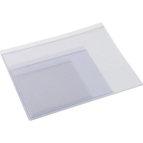 A4 Large Vinyl Pouch with Hanging Holes Sign Holder Pvc Envelope Poster Hanger Pop Sleeve Price Card Pocket Menu Cover