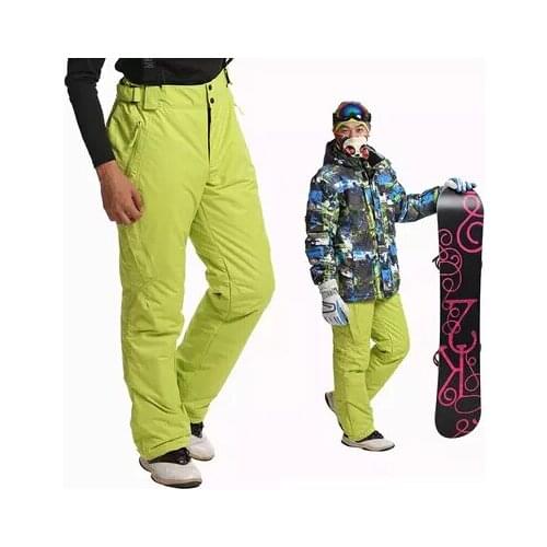 Big size Strap Trousers men outdoor pants ski pants winter trousers climbing snowboard hiking pants windproof and waterproof