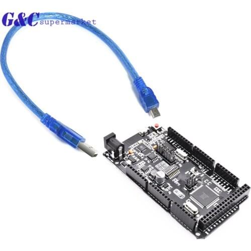 For WEMOS Mega +WiFi R3 ATmega2560+ESP8266 (32Mb memory) USB-TTL Compatible for Arduino Mega NodeMCU WeMos ESP8266