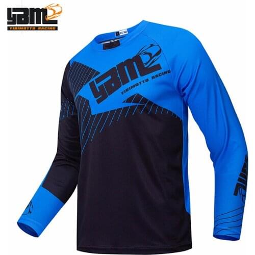 Motocross Jersey MTB Downhill Mountain Jersey Cycling Jersey MTB Bike DH Maillot Ciclismo Hombre Quick Dry BMX Long Sleeve Shirt