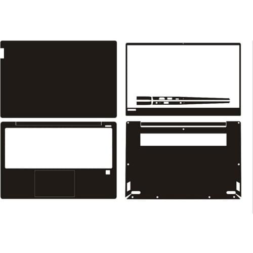 KH Laptop Sticker Carbon fiber Crocodile Snake Leather Skin Cover Guard Protector for Lenovo Air13 13.3" 2018 release