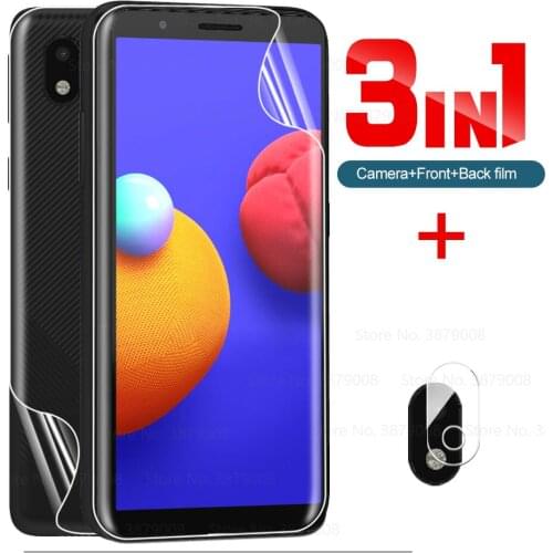 Front back hydrogel film for Samsung Galaxy A01 Core screen protector for Samsung A01 Core A01Core A 01 01Core 5.3'' glass films