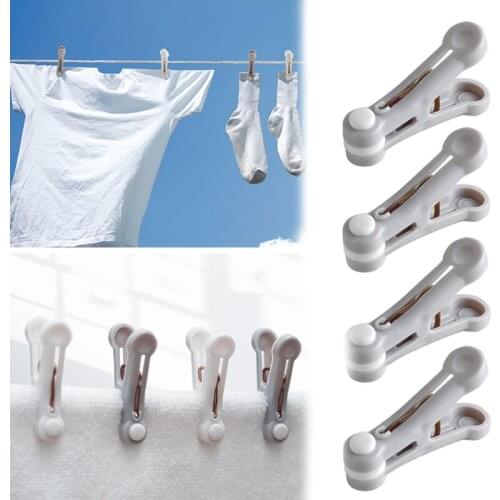 Clothespins Drying Clothes Windproof Seamless Clothespins Household Clothespins Underwear Sock Towels Fixed Drying Small Clips