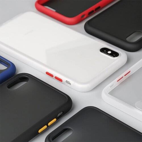 Anti-knock Armor Case For iPhone 11 Pro Max X XS Max XR Transparent Case Back Cover For iPhone 6 6s 7 8Plus Luxury Silicone Case
