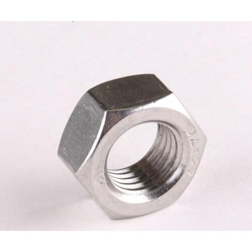 5PCS 304 Stainless Steel Hex Nut. Hex Nut Thick Screw Cap M10 DIN934