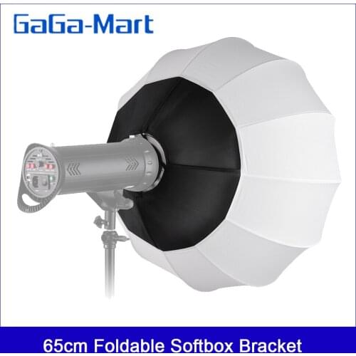 Photo Lantern Style Foldable Softbox Lighting Spherical Soft Box for Studio Speedlite Strobe Flash Light Photography