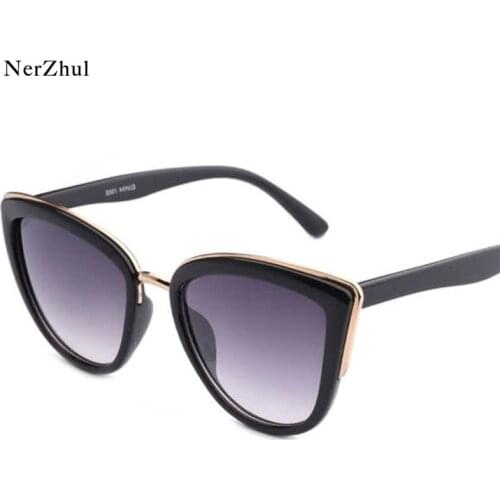 Retro Black Cat Eye Sunglasses Women Fashion Leopard Lunette Sunglasses womens Travel Tortoise Shades Sunglasses Woman