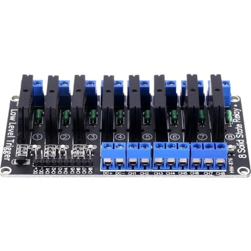 5V Solid State Relay 5V Module 8 Way High And Low Trigger DC 8 Way