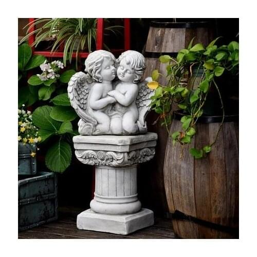 Garden lovers decorative garden angel furnishing articles outdoor organic Roman column villa design originality european-style b
