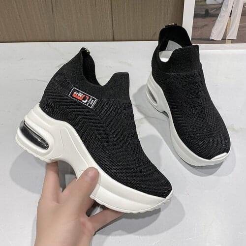Shoes Summer Women sneakers High Heels Platform shoes white sneakers Casual Woman Wedges Shoes Ladies