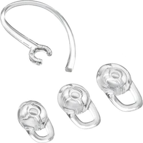 1Set Earbuds Earplugs Ear Gels Hook for plantronics Marque M155/2M165 for Savor M1100 M100 M55 M28 M25 Wireless Bluetooth