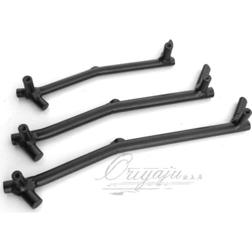 Black Modern American country pastoral closet doorknob door handle simple dendritic solid(C.C.:160mm,Length:190mm)