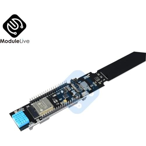 ESP32 CP2104 DHT11 WiFi Bluetooth Soil Temperature Humidity Sensor 18650 Battery Shield Module For Arduino For Nodumcu Micro USB