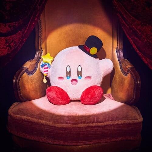 Kirbys Figure Plush Doll Toys Super Cute Kirbys Figures Cosplay Magician Painting winter Series Plush Pillow Toy Gift 38 CM