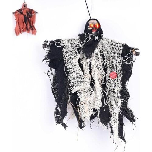 Halloween Decorations Props Terrorist Luminous Voice Chains Imp Chamber Of Horrors Haunted House Decoration Bar Trick Toys YK94