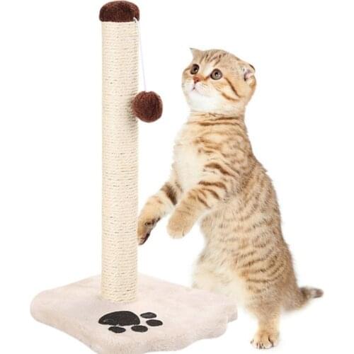 Cat Scratcher Toys Rolling Tunnel Sisal Trapped Toys for Cat interactive Training Scratching Toys