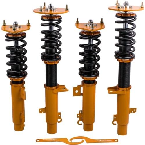 4pcs Complete Coilover Kits for Ford Taurus Mercury Sable Sedan 1996-2007 Shock Absorber Strut Suspension Coilovers Kit