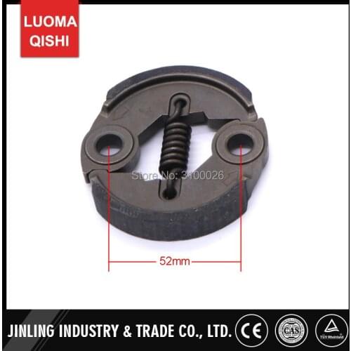 1pc cg430 clutch assy for 1E40F-5 engine cg330 cg520 brush cutter TL33 TL43 TL52 clutch shoes