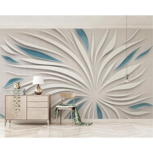 Beibehang Living room wall wallpaper 3D abstract petal Flowers silk cloth custom made Photo mural 3d wallpaper papel de parede
