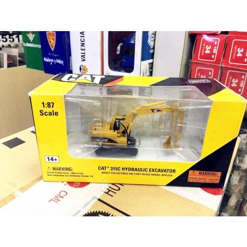 Norscot HO 1/87 Caterpillar Cat 315C Hydraulic Excavator Diecast model 55107