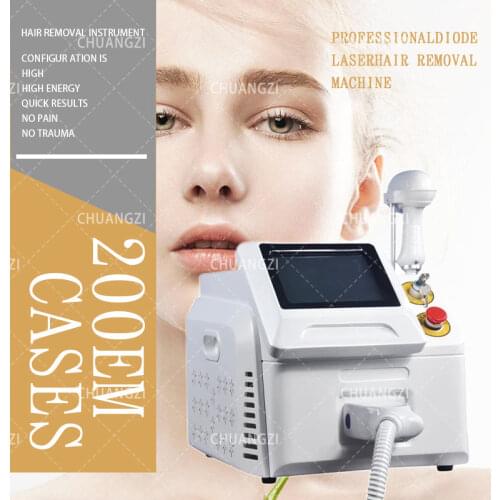 Big Power Platinum 1000W Permanent Hair Removal Diode Laser 755 808 1064nm three wavelength Diode alexandra Laser