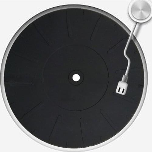 2021 New 170mm Anti-vibration Silicone Pad Rubber LP Antislip Mat for Phonograph Turntabl