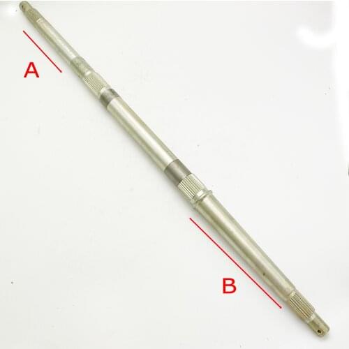 New OEM Kazuma Falcon 250cc Rear Axle (FN250 3 bolt hub, DG150cc 250cc 4 bolt hub) A:15.2CM B:17.78CM FN250-611-001