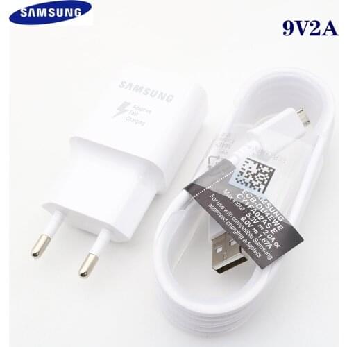 Original Samsung Fast Charger QC 3.0 EU quick charge Power adapter USB For Galaxy a9 a8 a6 a5 Note 4 5 J3 J4 J5 J7 S6 S7 S4 EDGE