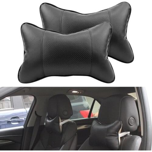 1 Piece Universal Car Headrest Neck Pillow Car Seat Pillows Accessories for Back Head Rest Neck Support Cushion